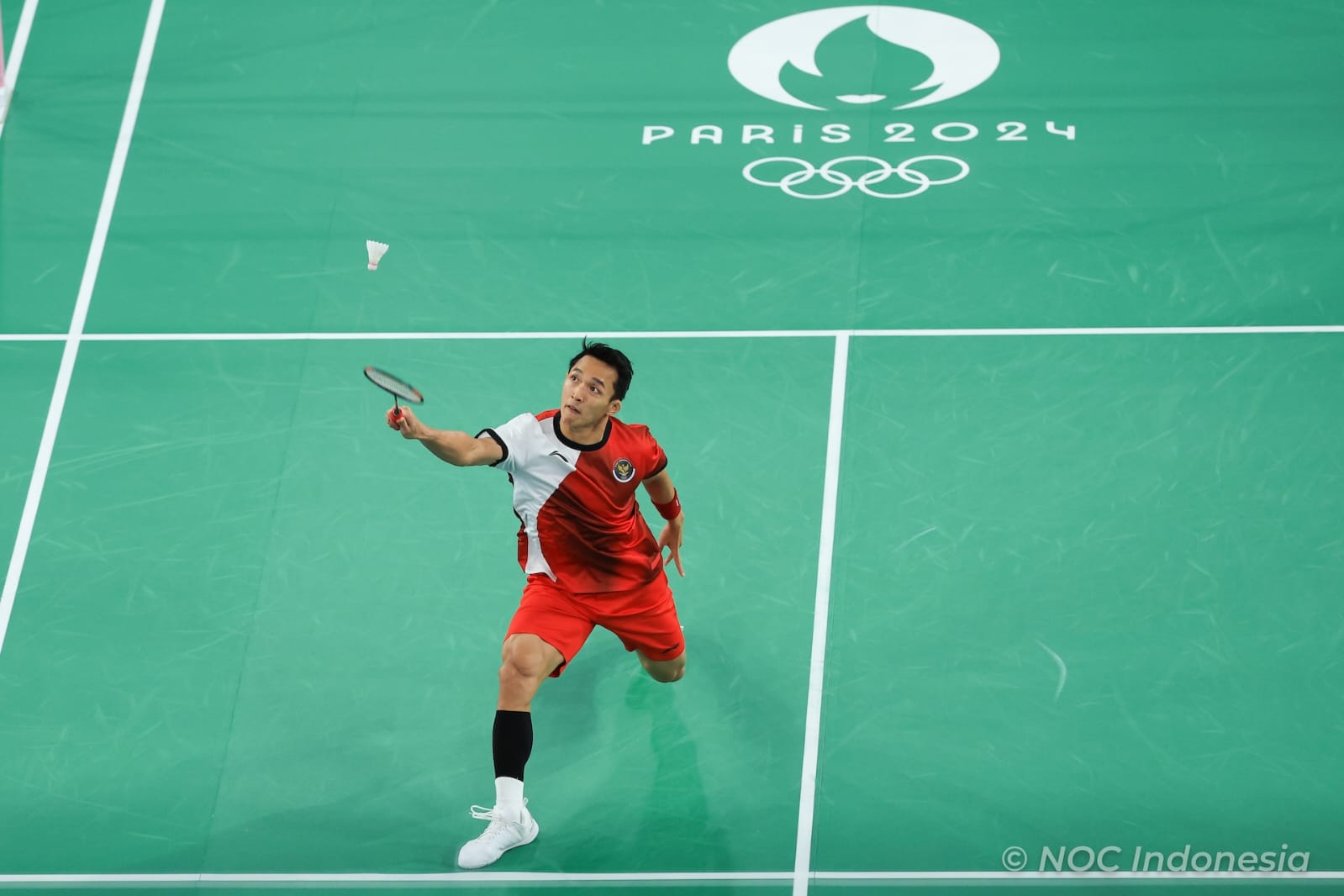 Pebulutangkis tunggal putra Tim Indonesia, Jonatan Christie. (Foto/NOC Indonesia).