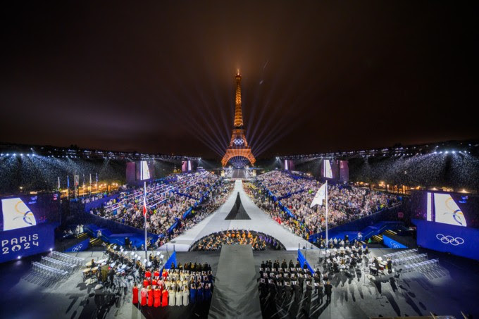 Pembukaan Olimpiade Paris 2024. (Foto/olympic.com