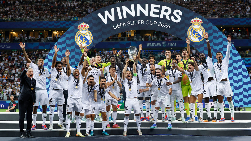 Real Madrid juara Piala Super Eropa 2024. (Foto/laman resmi Real Madrid)