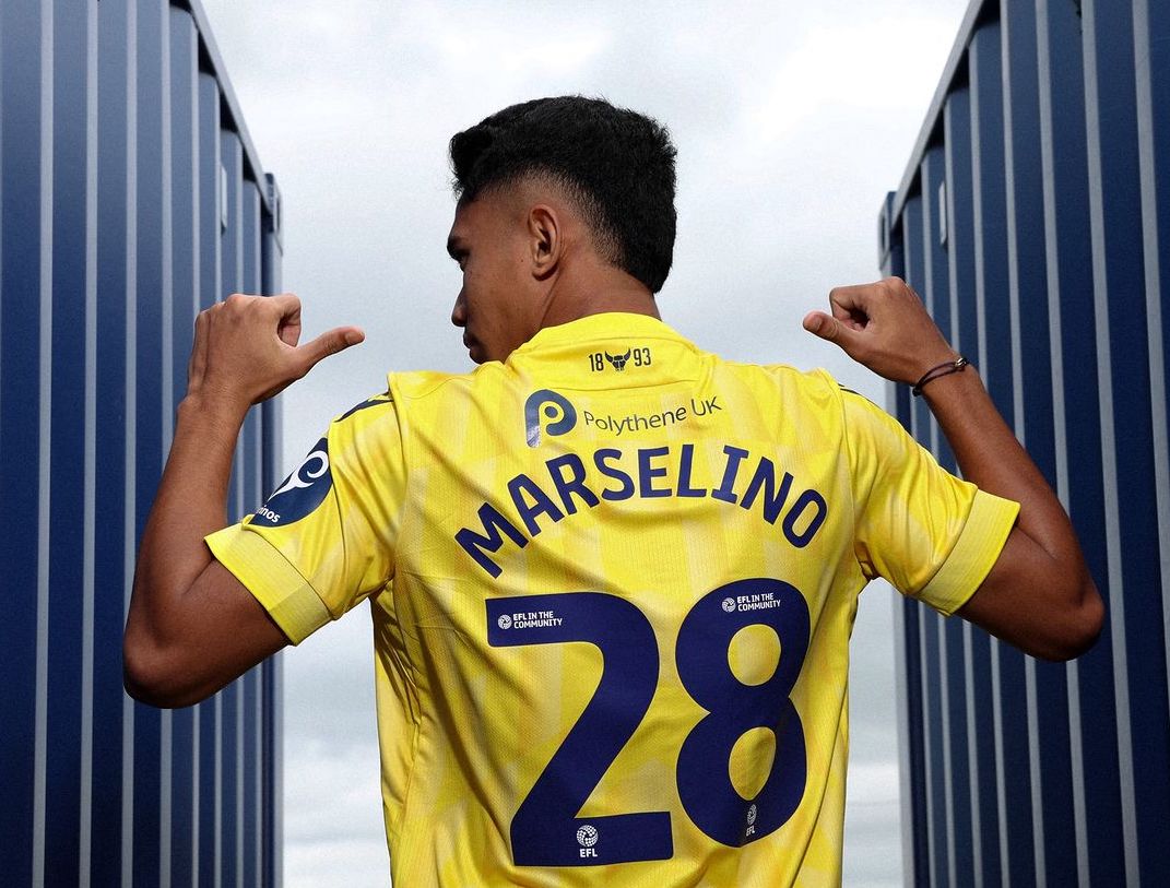 Marselino resmi bergabung dengan Oxford United. (Foto/instagram/oxford united).