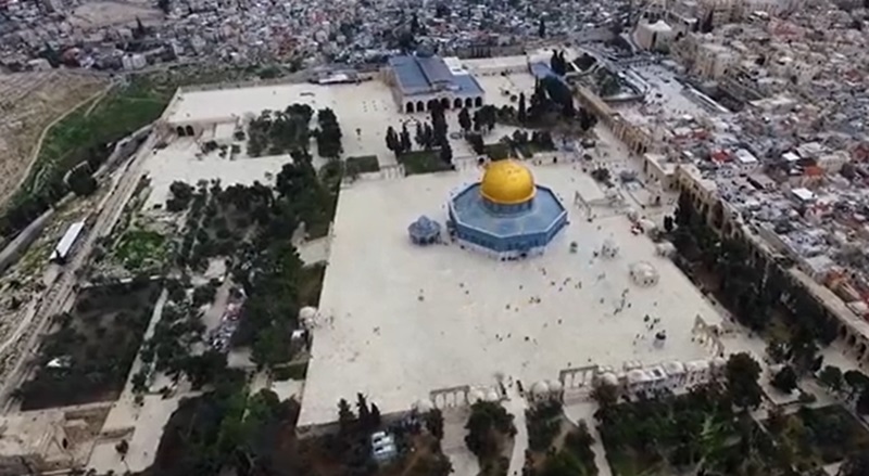 Ilustrasi Kompleks Al-Aqsa (Foto/Muslim Hands)