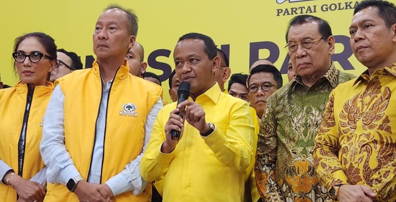 Bahlil  daftar jadi calon Ketum Golkar  (Beritanasional/Panji)