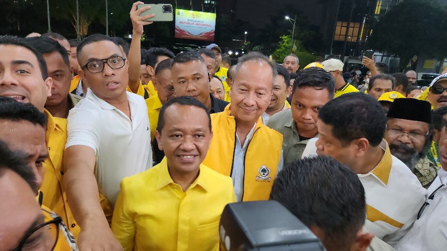 Bahlil Lahadalia Calon Ketum Golkar. (BeritaNasional/Panji Septo)