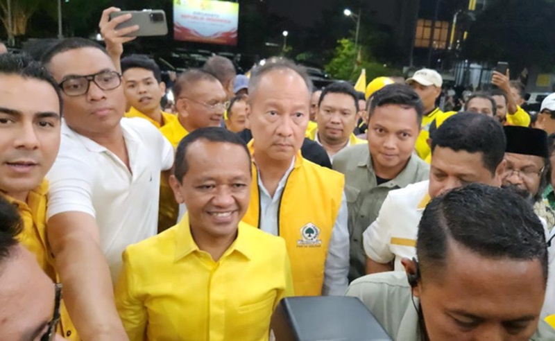 Bahlil mendaftar jadi Ketum Partai Golkar (Beritanasional/Panji)