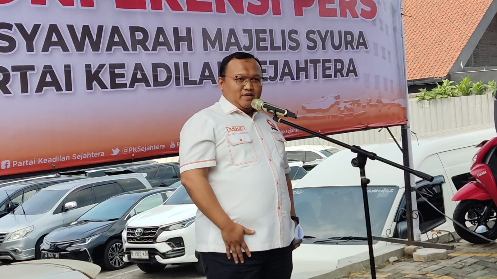 Juru Bicara PKS Muhammad Kholid. (BeritaNasional/Ahda).