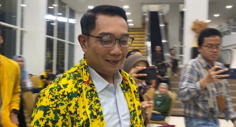 Bakal calon Gubernur Jakarta Ridwan Kamil. (BeritaNasional/Syasya Bilah Putri)