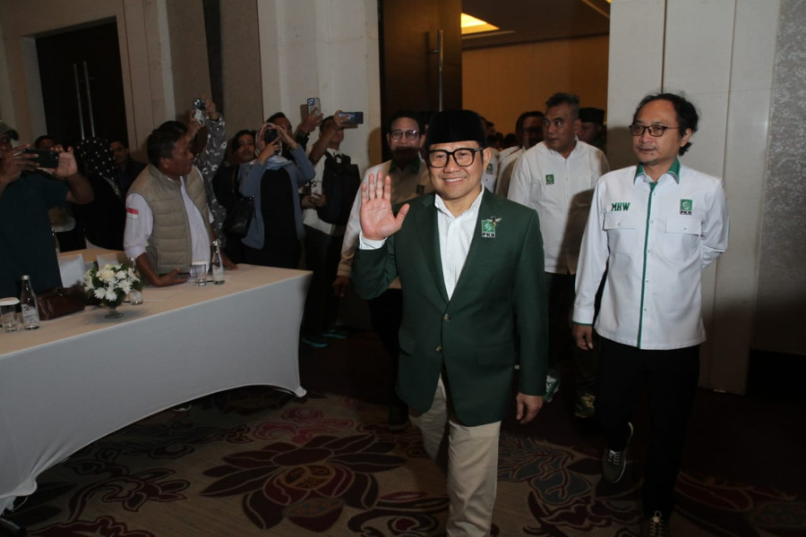 Ketua Umum PKB, Muhaimin Iskandar atau Cak Imin. (BeritaNasional/Oke Atmaja)