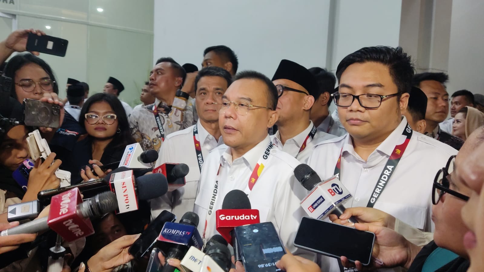 Ketua Harian DPP Gerindra Sufmi Dasco Ahmad. (beritaNasional/Ahda Bayhaqi).