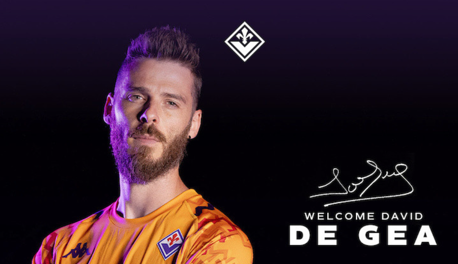 Kiper anyar Fiorentina, David de Gea. (foto/laman resmi Fiorentina)