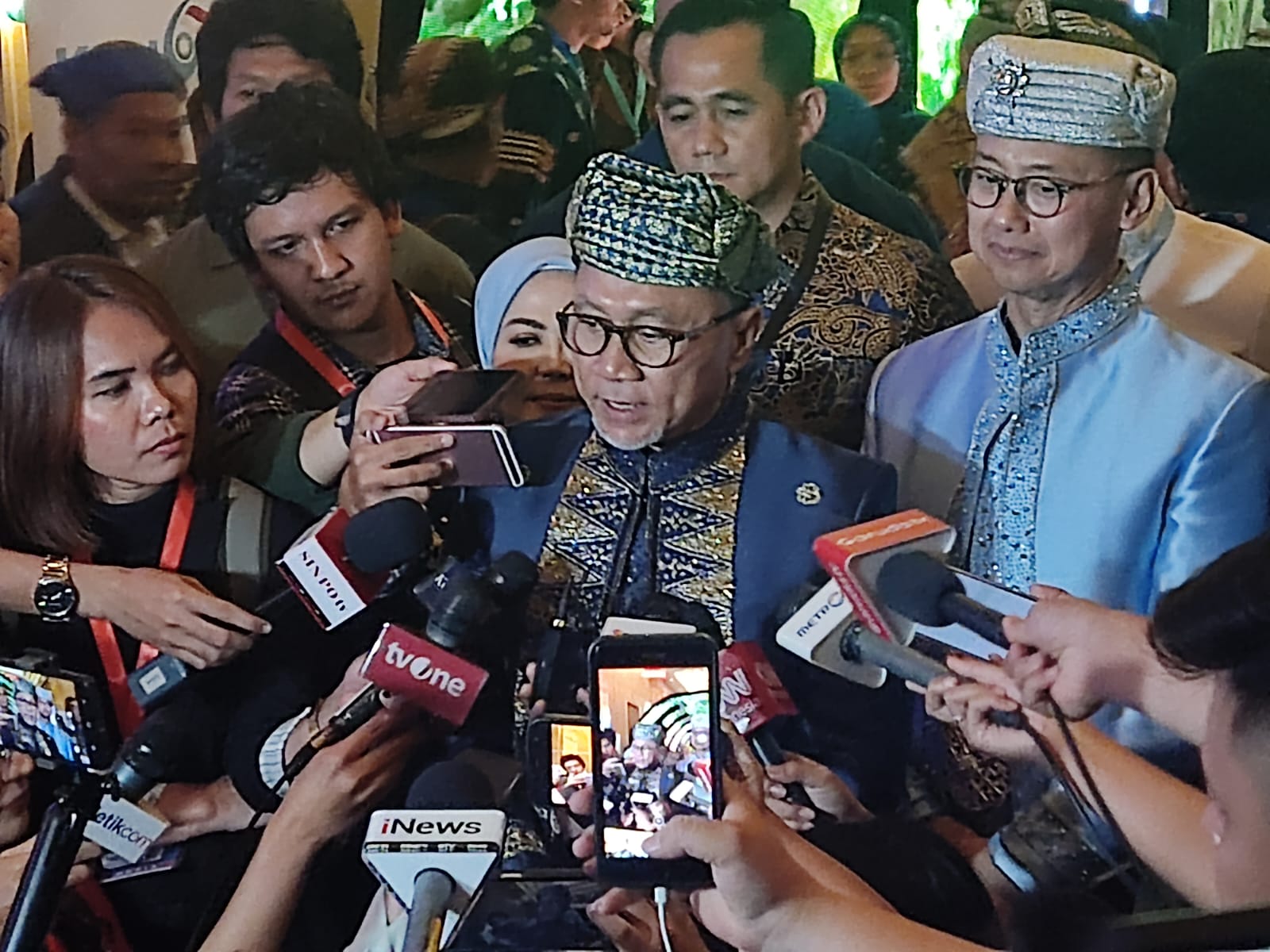 Ketum PAN Zulkifli Hasan. (Beritanasional/Ahda Septo)