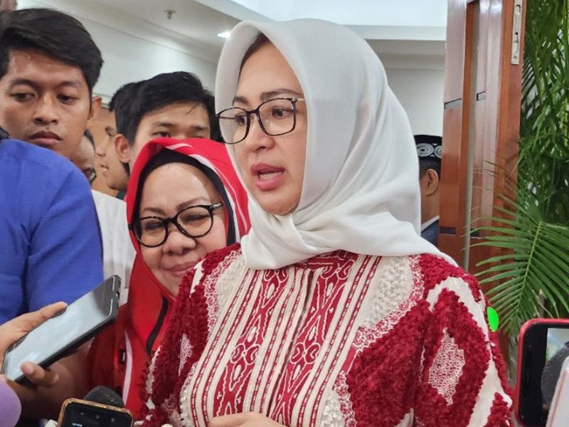 Bakal Calon Gubernur Banten dari PDI Perjuangan (PDIP) Airin Rachmi Diany (Beritanasional/Panji)