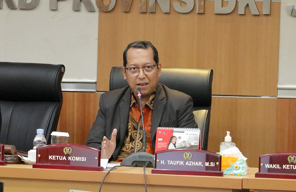 Anggota Badan Anggaran yang juga Ketua Komisi B DPRD DKI Jakarta Ismail. (Foto/DPRD DKI)