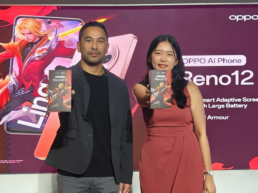 OPPO Reno12 F Series meluncur di Indonesia. (Foto/OPPO Indonesia)