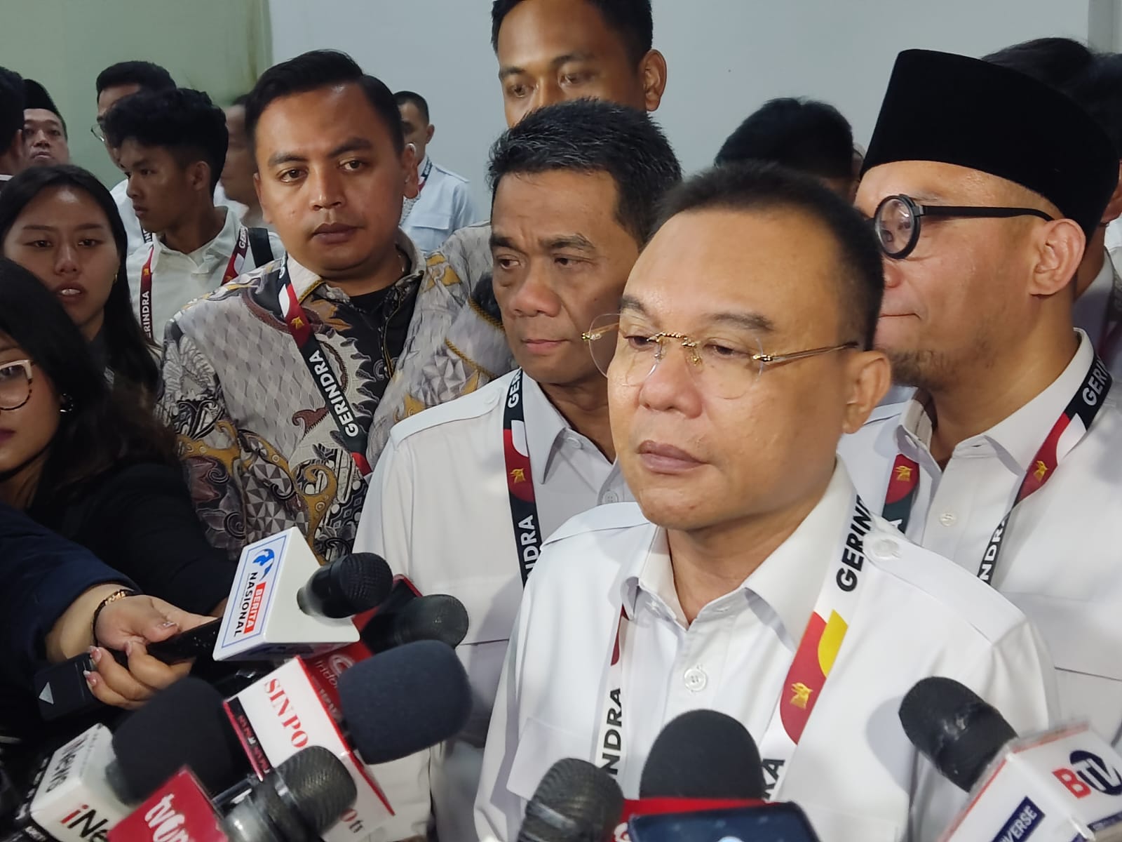 Ketua Harian DPP Gerindra Sufmi Dasco Ahmad. (BeritaNasional/Ahda Bayhaqi).