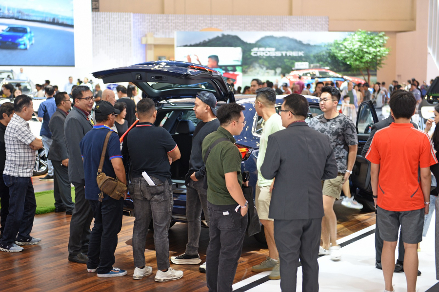 Ilustrasi booth Honda di GIIAS 2024. (BeritaNasional/doc. Honda)