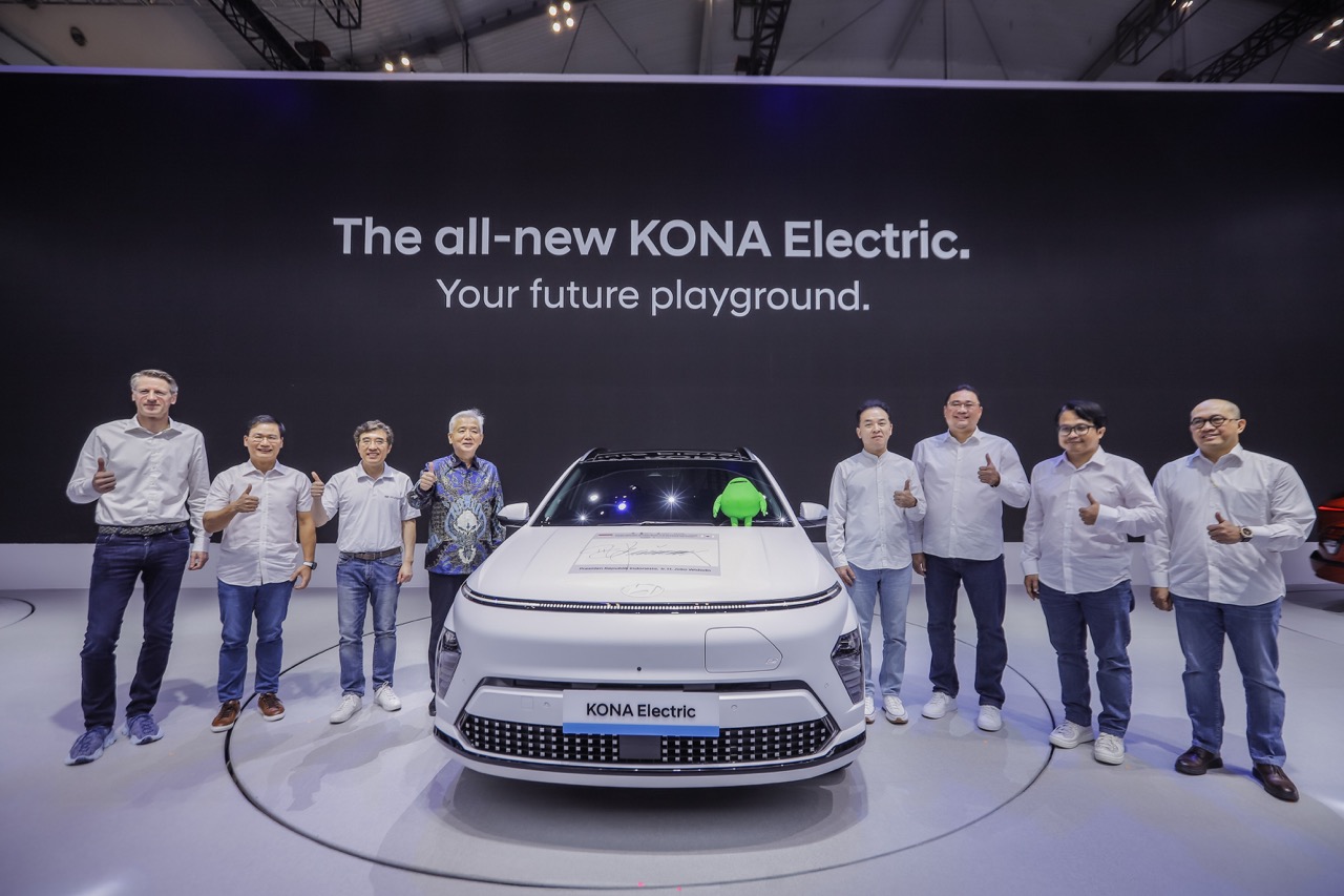 Peluncuran Hyundai All-New KONA Electric. (Foto/Hyundai).