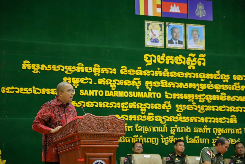 Duta Besar Indonesia untuk Kamboja, Dr. Santo Darmosumarto (Foto/Kemenlu RI)