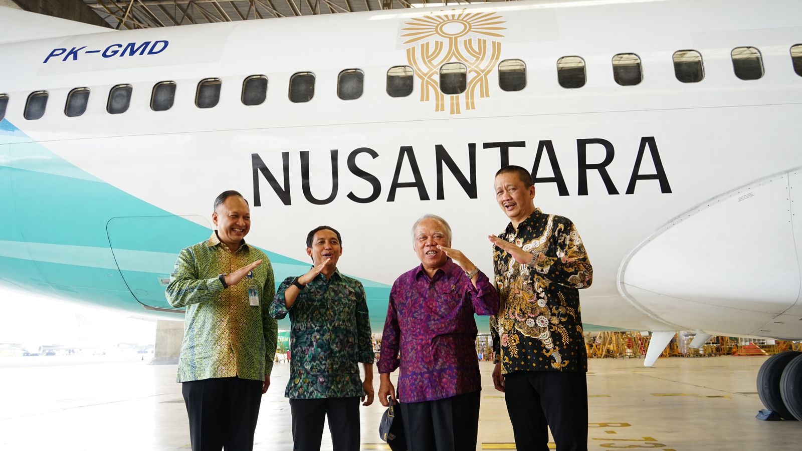 Maskapai penerbangan Garuda Indonesia secara resmi menjadi official ariline alias maskapai resmi untuk HUT ke-79 RI. (Foto/Garuda Indonesia).