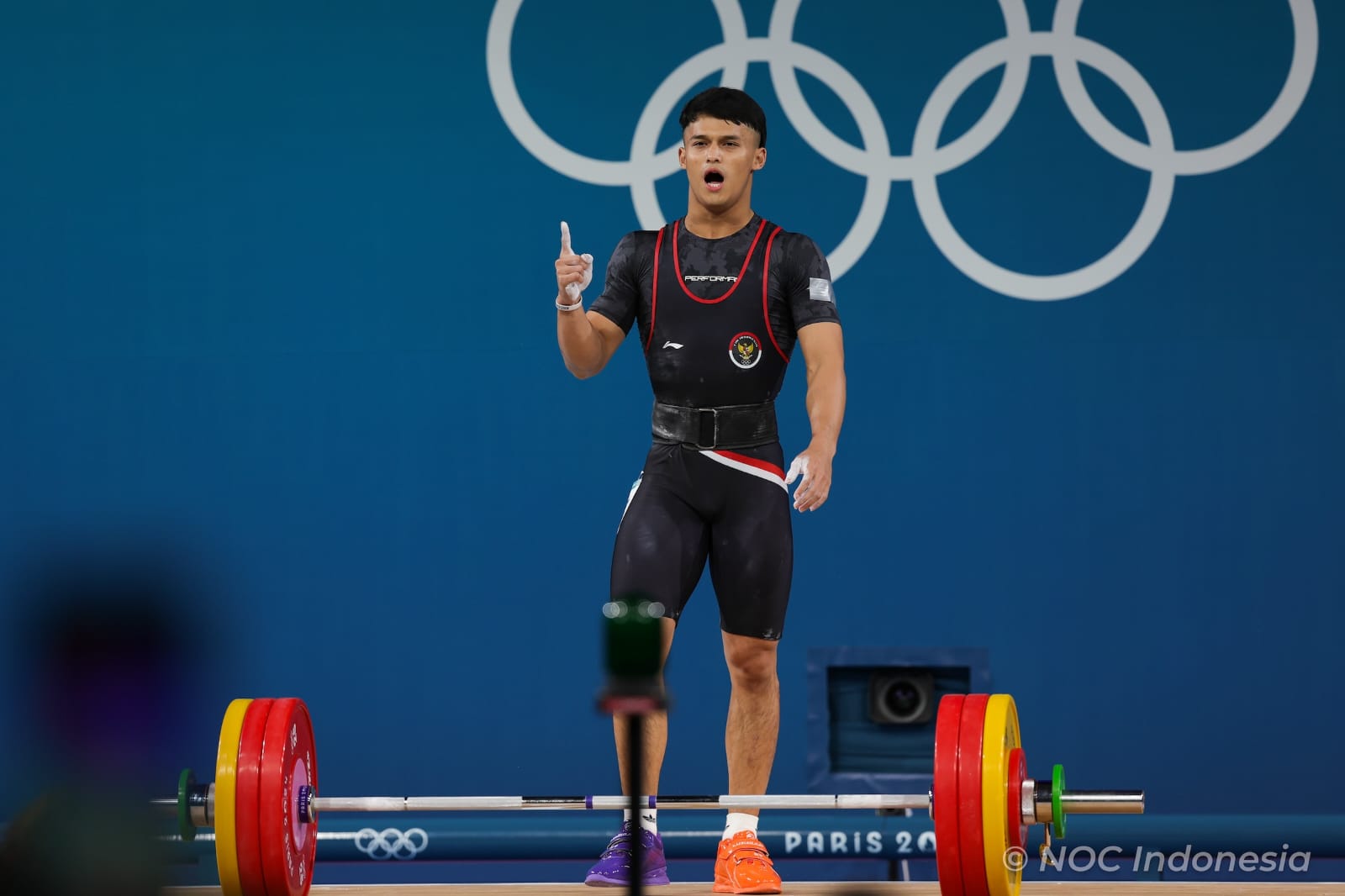 Lifter asal Indonesia, Rizki Juniansyah. (Foto/NOC Indonesia).