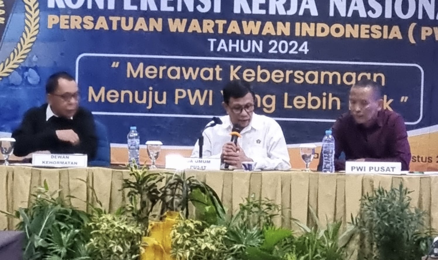 Konkernas 2024 Tetapkan Kalsel Tuan Rumah HPN 2025 dan Sumut Porwanas 2027. (Foto/PWI).