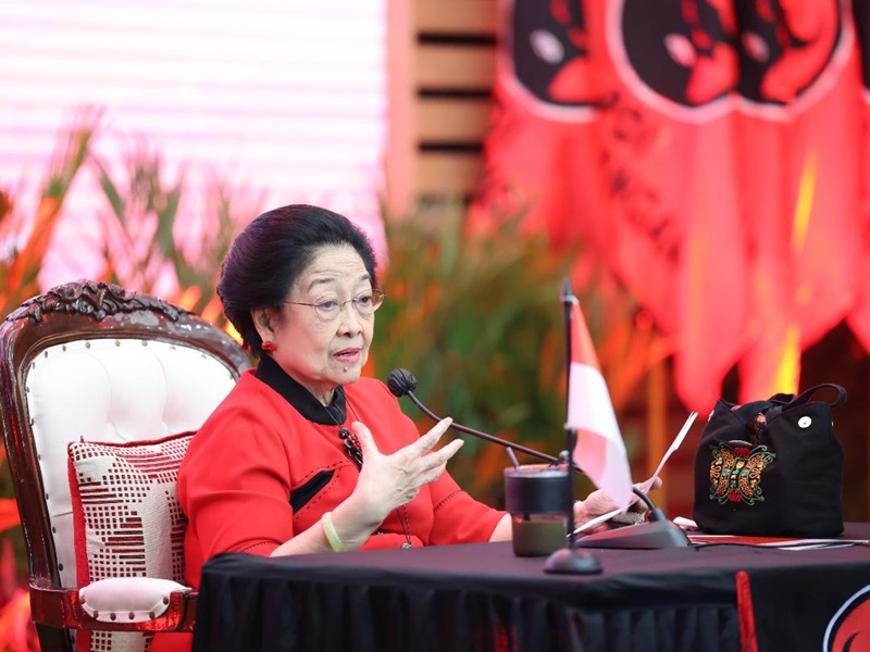 Megawati minta Airin bersuara (Beritanasional/Lydia)