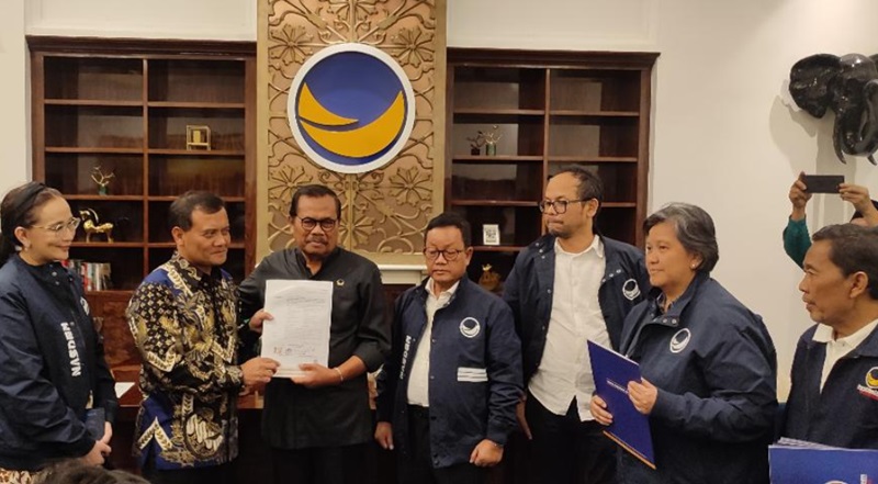 NasDem usung Ahmad Luthfi-Kaesang di Pilgub Jateng 2024 (Foto/Dok NasDem)