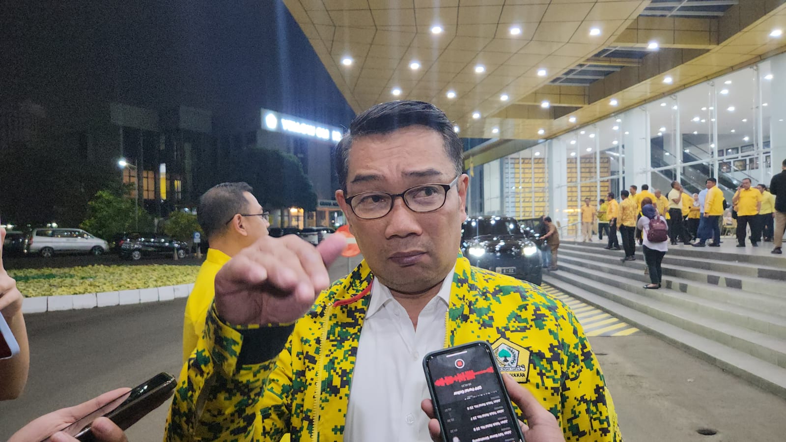 Mantan Gubernur Jabar Ridwan Kamil. (BeritaNasional/Panji)