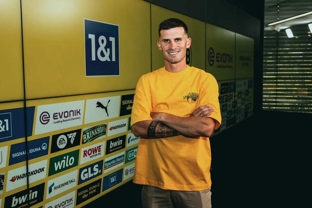 Pascal Gross menjadi rekrutan anyar Dormund. (Foto/Laman Resmi Dortmund)