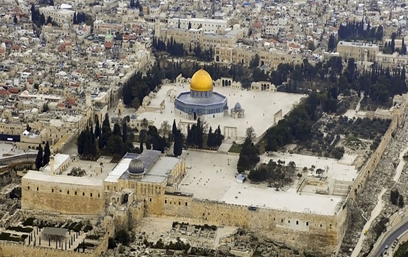 Suasana Kompleks Al-Aqsa (Foto/PUIC)