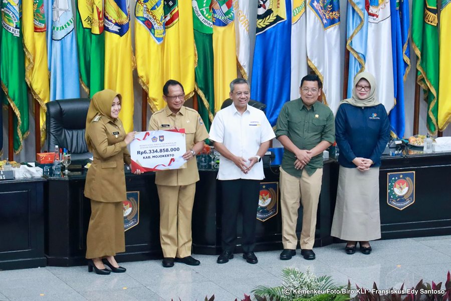 Pemerintah kembali memberikan insentif fiskal bagi pemda yang berhasil menjaga stabilitas harga barang di daerah. (Foto/humas Kemenkeu).