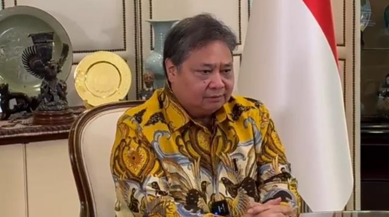 Ketum Partai Golkar Airlangga Hartarto mundur (Beritanasional/Panji)