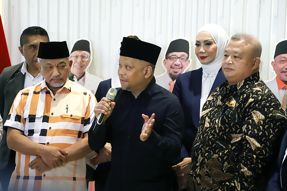 Bakal Calon Gubernur Jawa Barat Ilham Habibie. (BeritaNasional/Elvis)