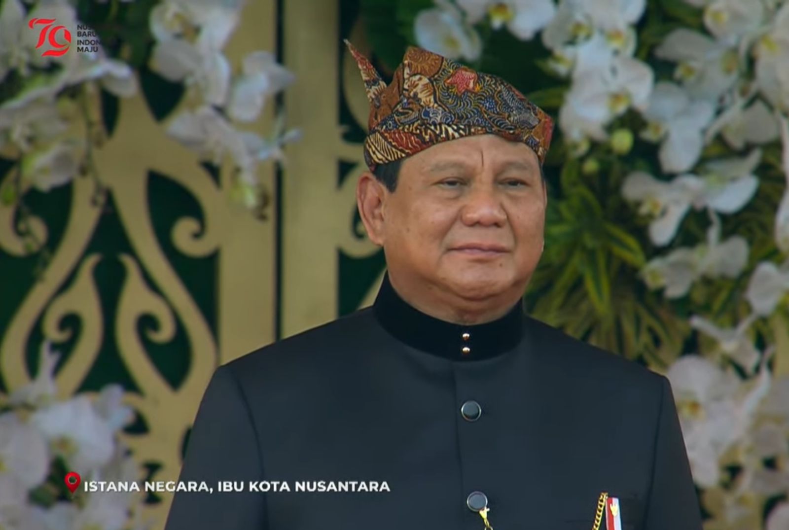 Presiden terpilih Prabowo Subianto. (Foto/YouTube Sekretariat Presiden).