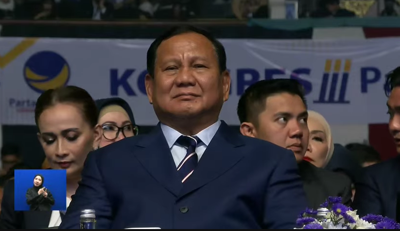 Presiden terpilih Prabowo Subianto. (BeritaNasional/Tangkapan Layar)