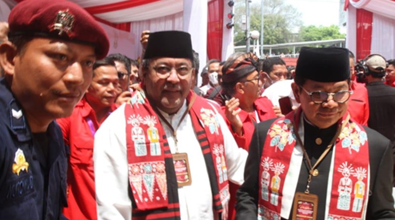 Cagub dan Cawagub DKI dari PDIP  (Beritanasional/Oke Atmaja)