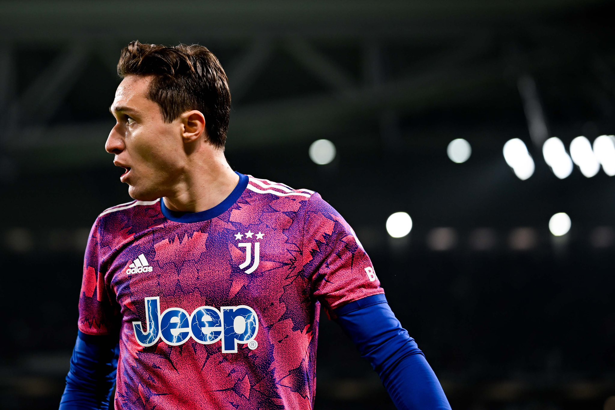 Federico Chiesa saat berseragam Juventus. (Foto/X @federicochiesa)