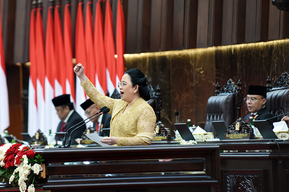 Ketua DPR RI Puan Maharani. (BeritaNasional/Elvis).