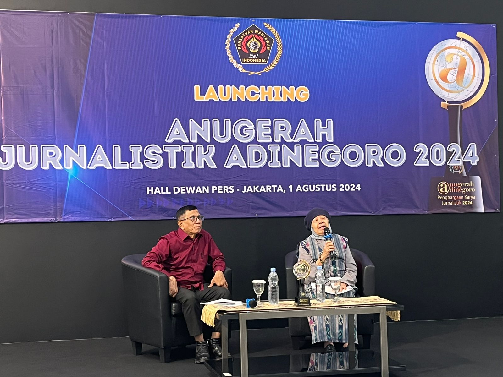 PWI launching Anugerah Jurnalistik Adinegoro 2024. (BeritaNasional/Harits Tryan).