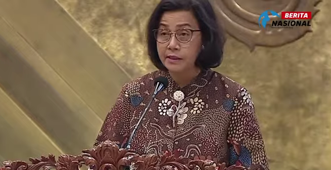 Menteri Keuangan Sri Mulyani. (BeritaNasional/Tangkapan layar)