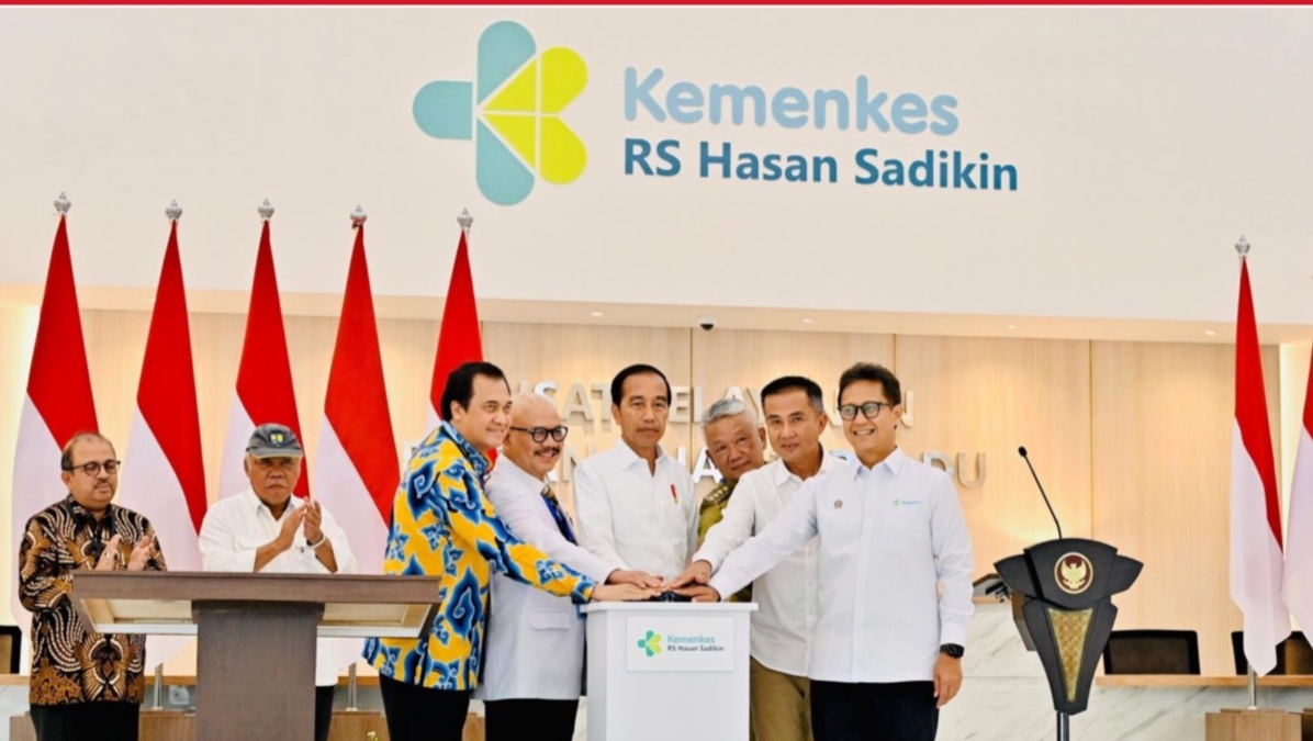 Presiden Jokowi Resmikan Gedung Baru RSHS Bandung,