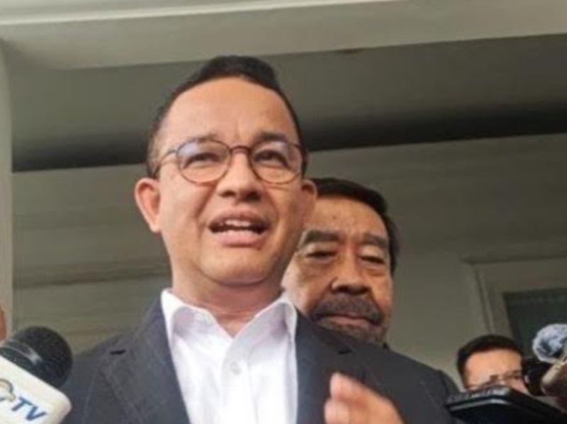 Mantan Gubernur DKI Jakarta Anies Baswedan tanggapi soal KIM Plus  (Beritanasional/Mufit)