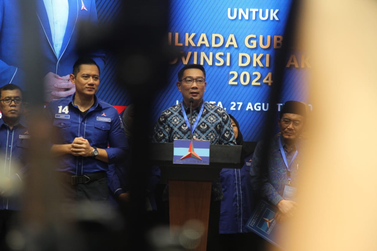 Bakal calon Gubernur Jakarta Ridwan Kamil. (BeritaNasional/Oke Atmaja).