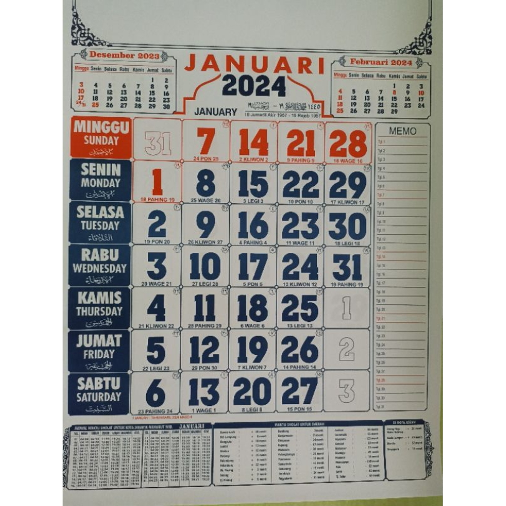 Ilustrasi kalender. (Foto/Istimewa)