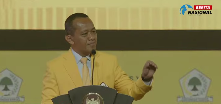 Ketua Umum Golkar Airlangga Hartarto. (BeritaNasional/Tangkapan layar)