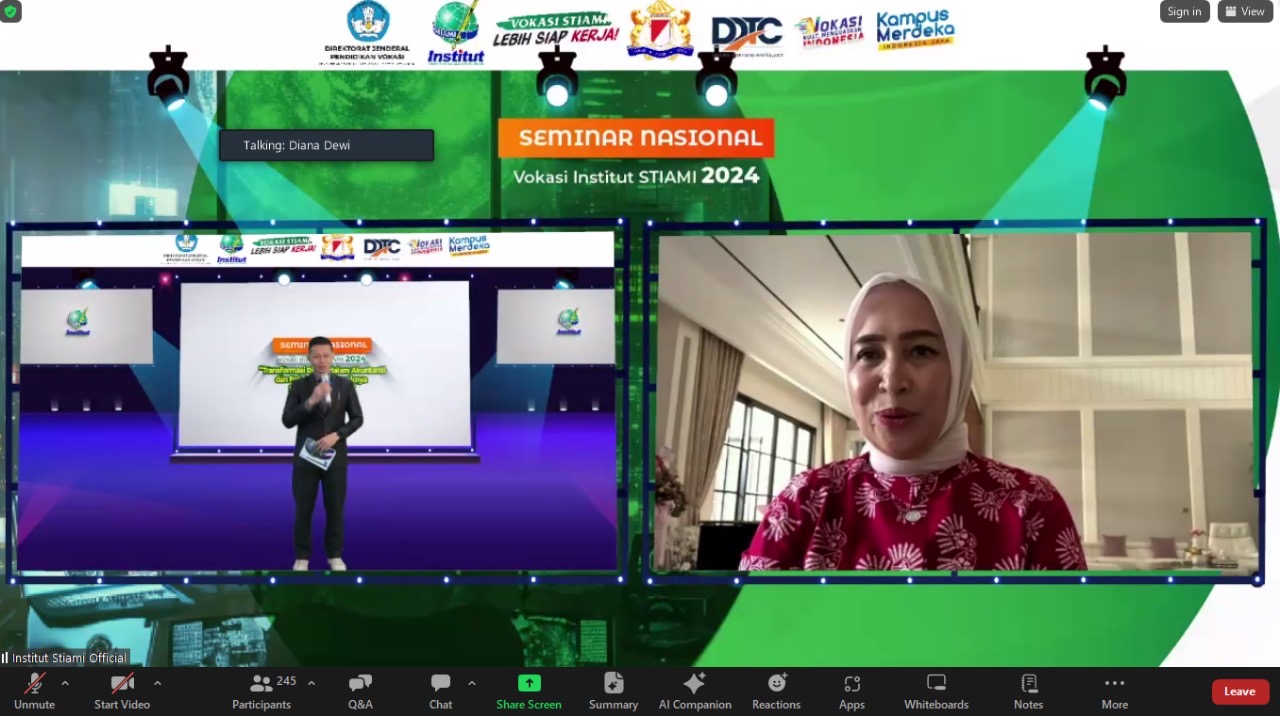 Seminar Nasional 2024 dengan tema "Transformasi Digital dalam Akuntansi dan Pajak serta Dampaknya dalam Dunia Bisnis". (Foto/Istimewa).