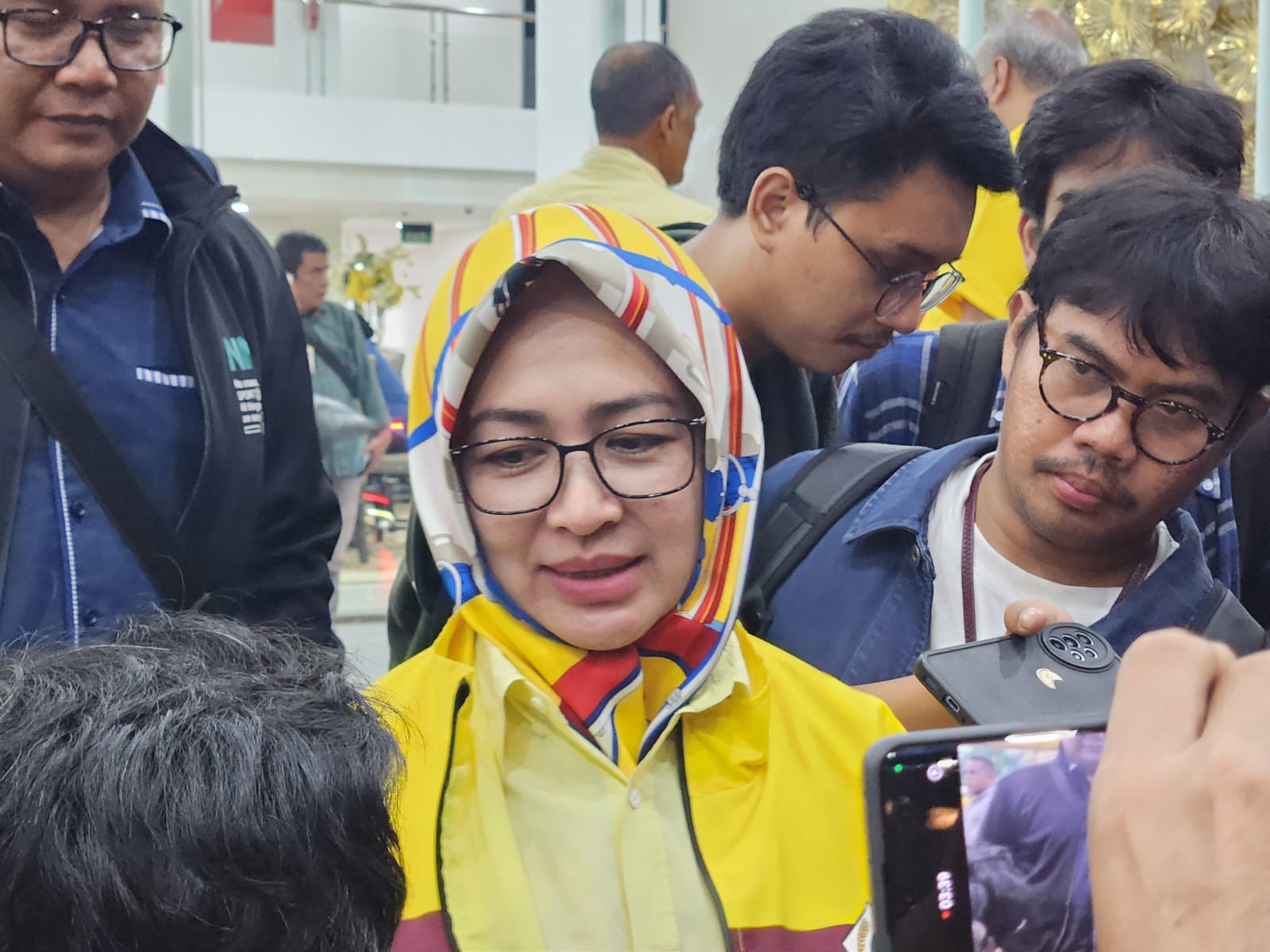 Mantan Wali Kota Tangerang Selatan sekligus bakal Calon Gubernur Banten, Airin Rachmi Diany. (BeritaNasional/Panji Septo).