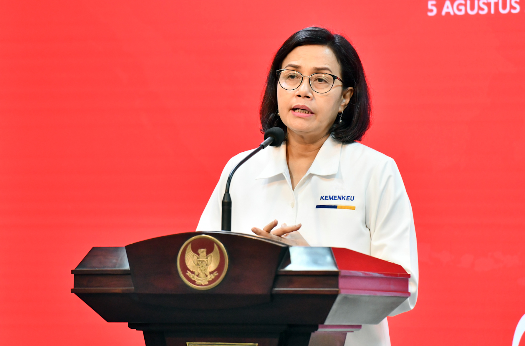 Menteri Keuangan (Menkeu) Sri Mulyani. (Foto/Setkab).