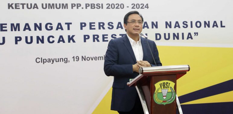 Ketua Umum PBSI Agung Firman Sampurna. (Foto/PBSI).