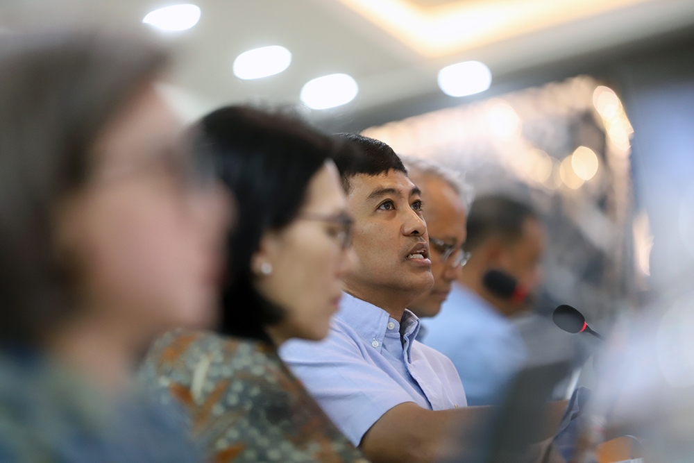 Rapat Dengar Pendapat Komite III DPD RI bersama Wamenkes bahas Kesehatan. (BeritaNasional/Elvis Sendouw)