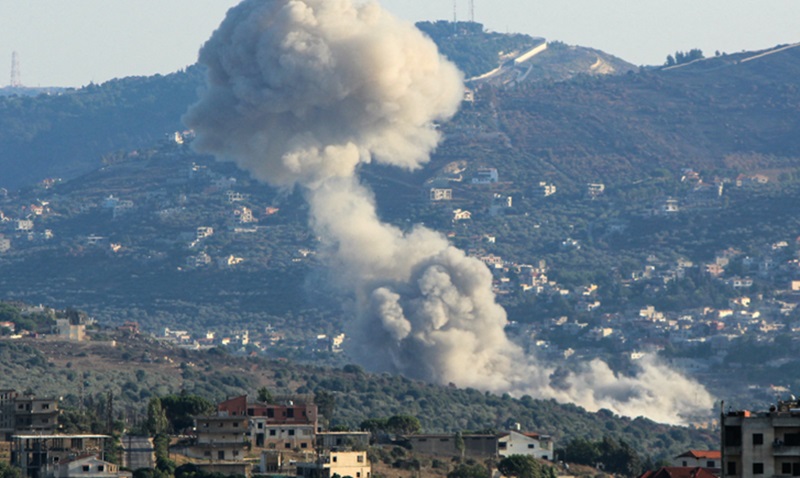 Israel terus menggempur wilayah Lebanon. (Foto/Syarjah)